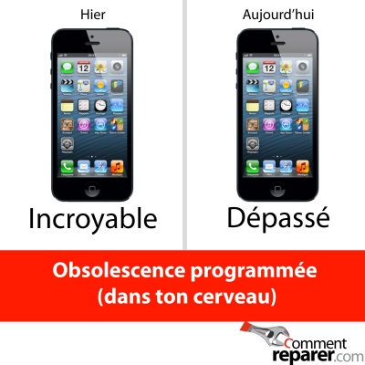 Hier : incroyable ; aujourd'hui : dépassé - L'obsolescence programmée dans ton cerveau