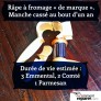 La vraie durée de vie d'une râpe à fromage...