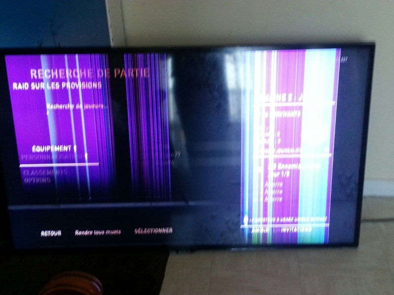 Télévision Télé led Samsung problème image Apprenez à tout réparer