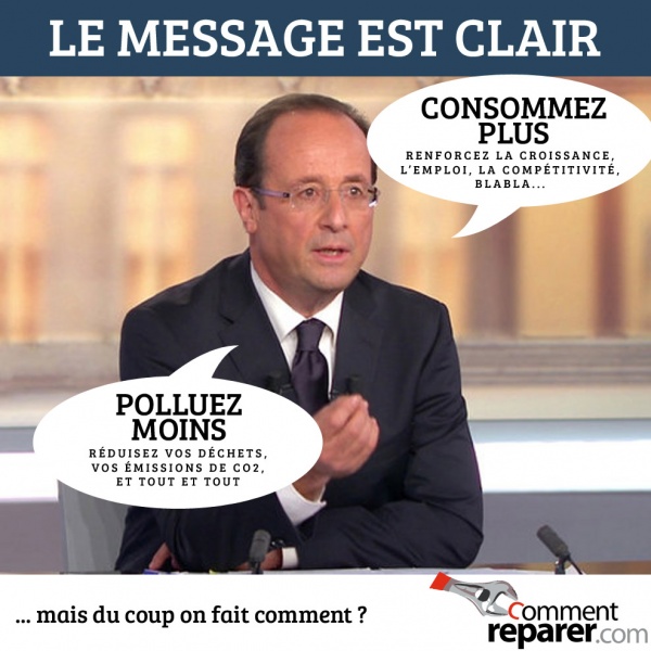 Croissance et environnement : le message est clair