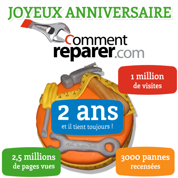 CommentReparer.com a 2 ans !